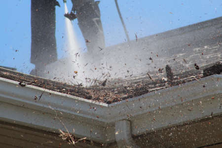 air roof cleaning