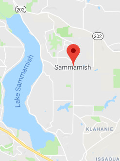 Sammamish gutter installation territory map